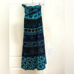 Vintage Indian wrap around skirt